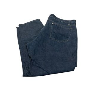 EILEEN FISHER cropped denim jeans
